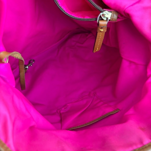 Dooney & Bourke Black Nylon Tote Bag - Picture 7 of 9